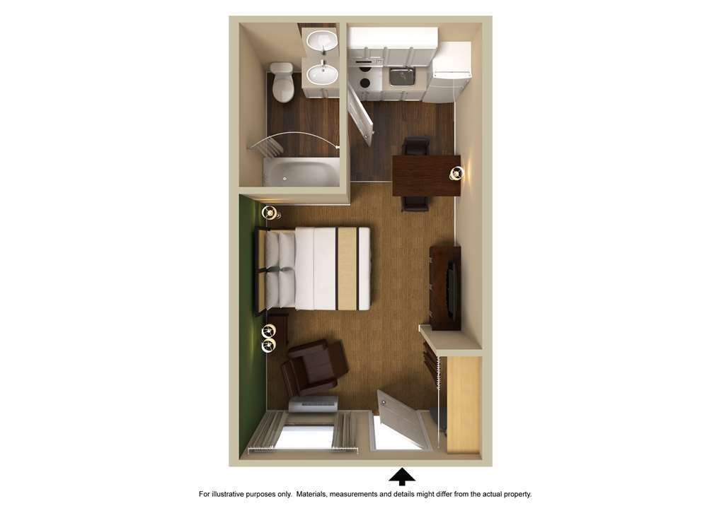 Extended Stay America Select Suites - Charlotte - Airport Rom bilde